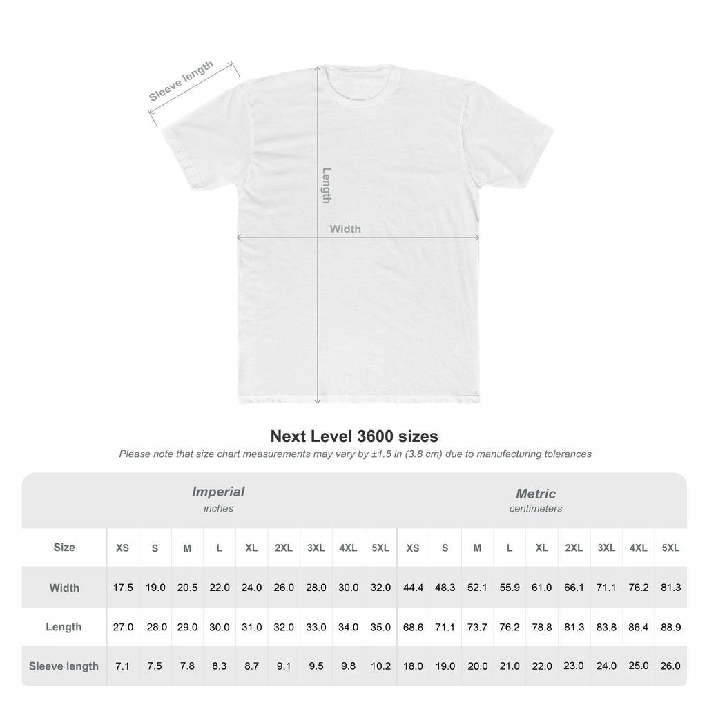 Crew Tee — 'R.O.B' Front & "I'm Glad You're Here" Back Minimal Script T‑Shirt