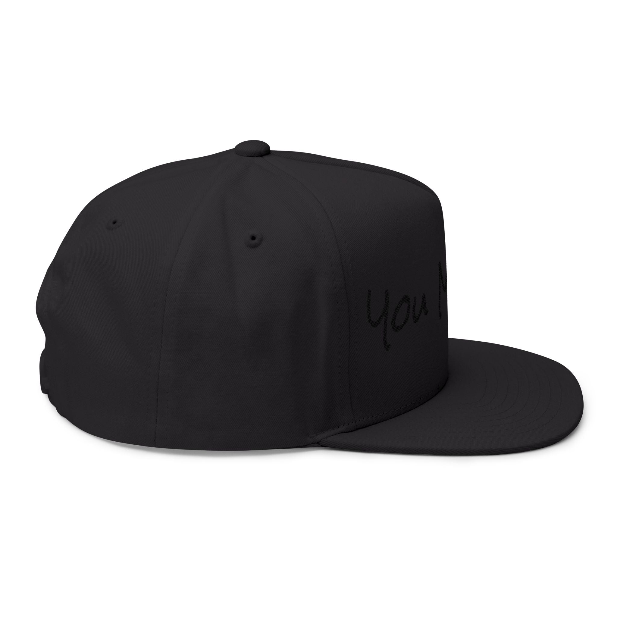 You Matter Embroidered Flat Bill Cap — Inspirational Snapback Hat