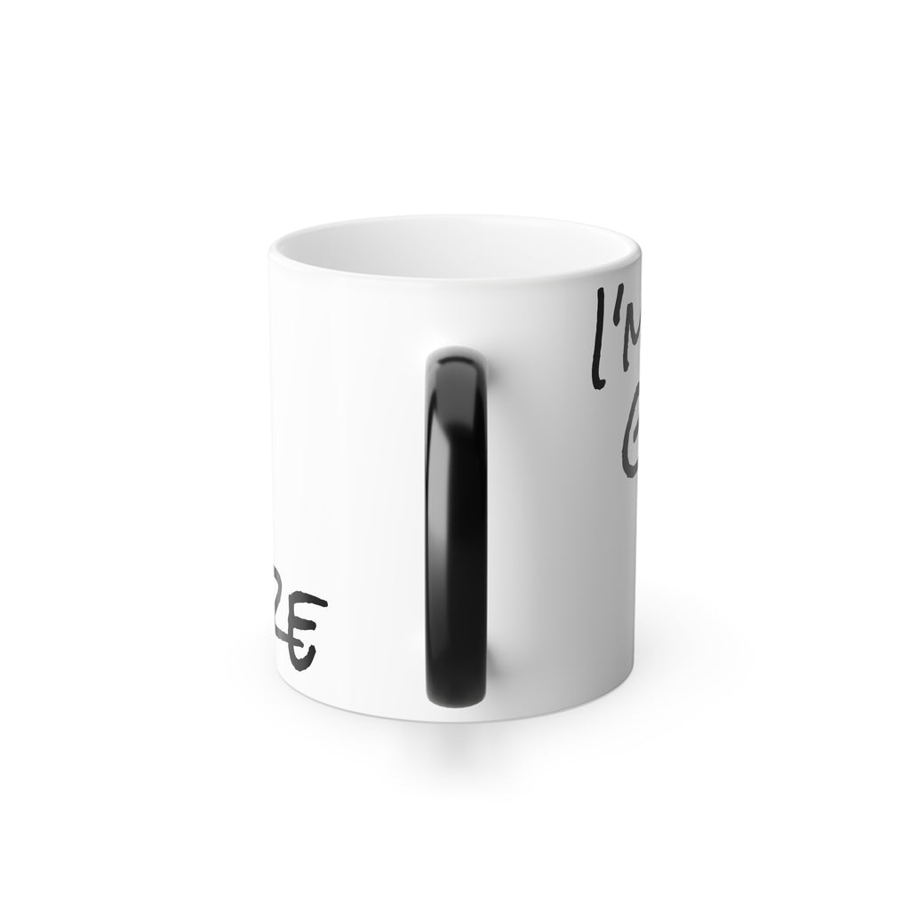 Color-Changing Mug — “I’m Glad You’re Here” 11oz