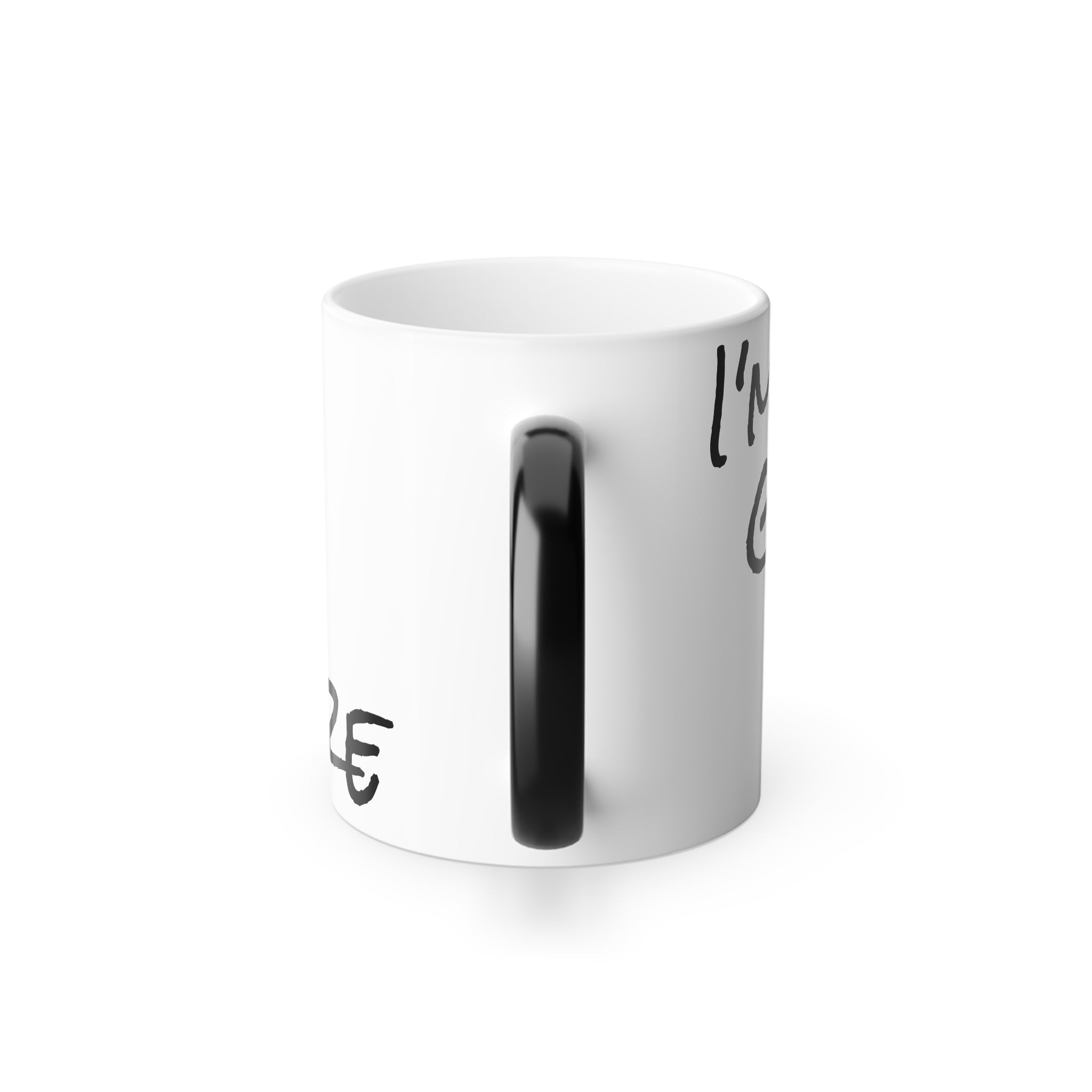 Color-Changing Mug — “I’m Glad You’re Here” 11oz